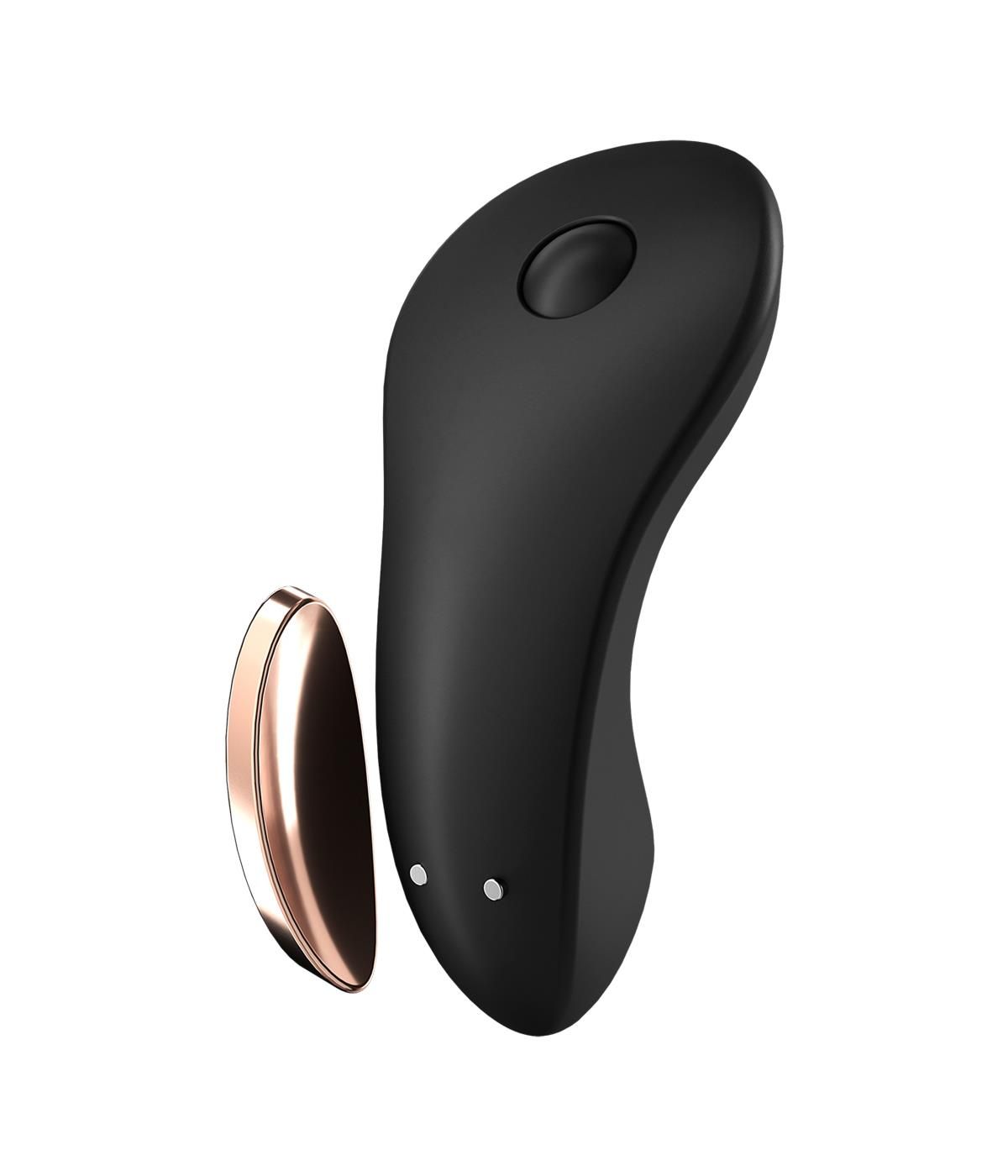 Вибратор в трусики Satisfyer Little Secret, 8,5 см (черный)