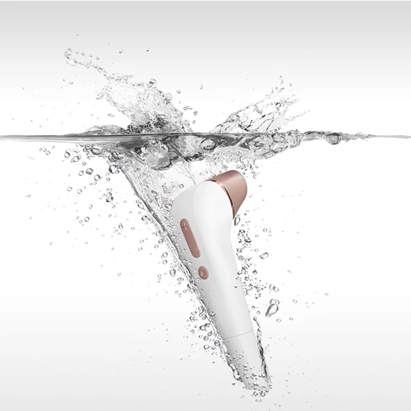Вакуумный стимулятор клитора Satisfyer Number Two (белый)