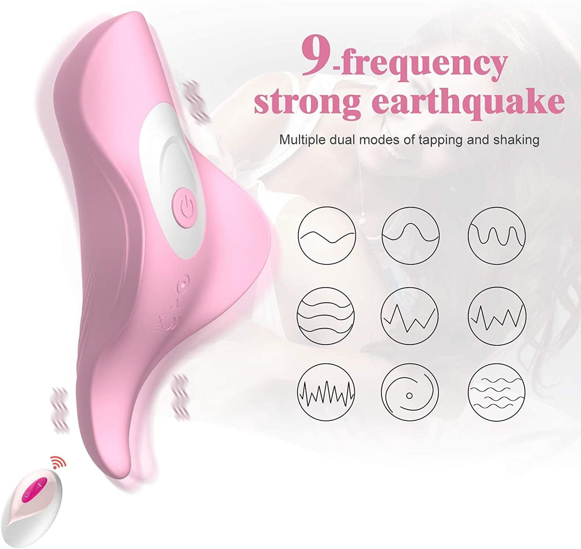 Wibrator do majtek B - Series Cute Wearable Impusle vibe (różowy)