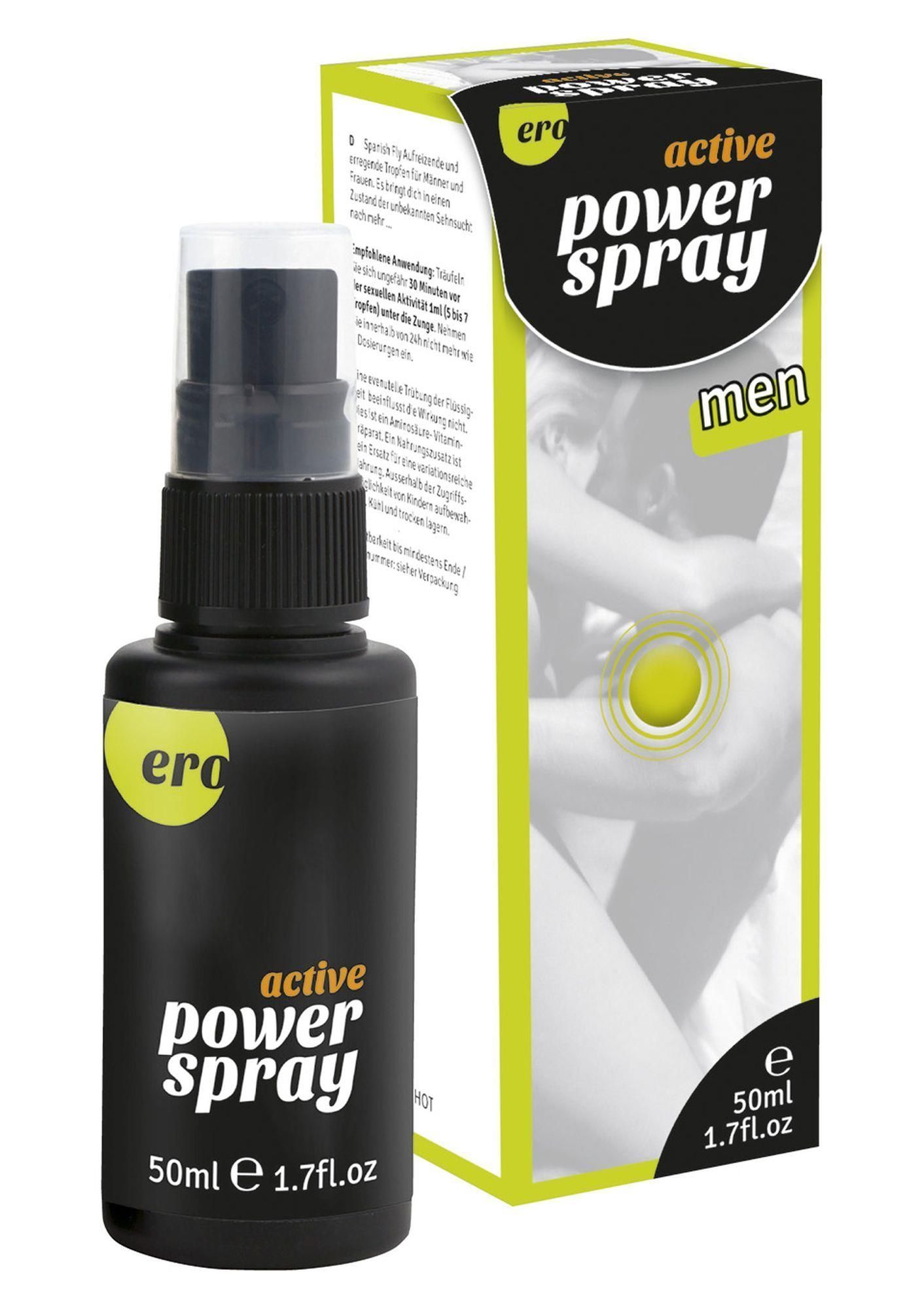 Spray dla mężczyzn Hot Active Power Spray, 50 ml