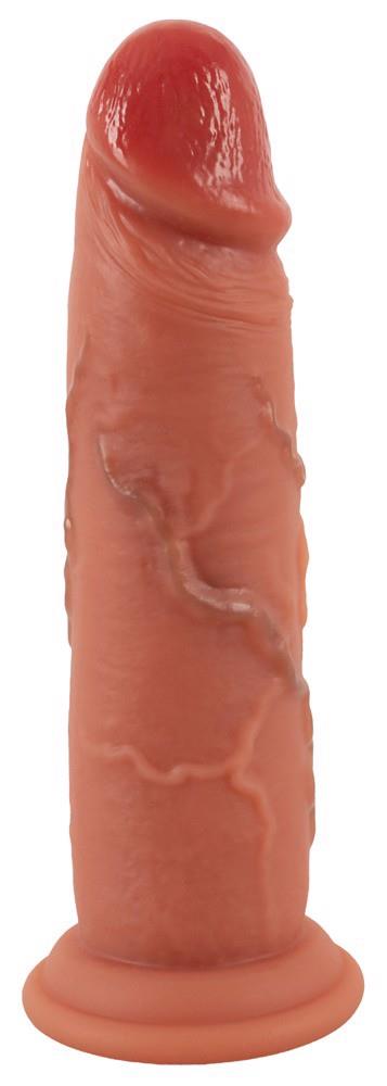 Dildo Realistixxx Moveable Ski, 20.5 cm (w kolorze cielistym)
