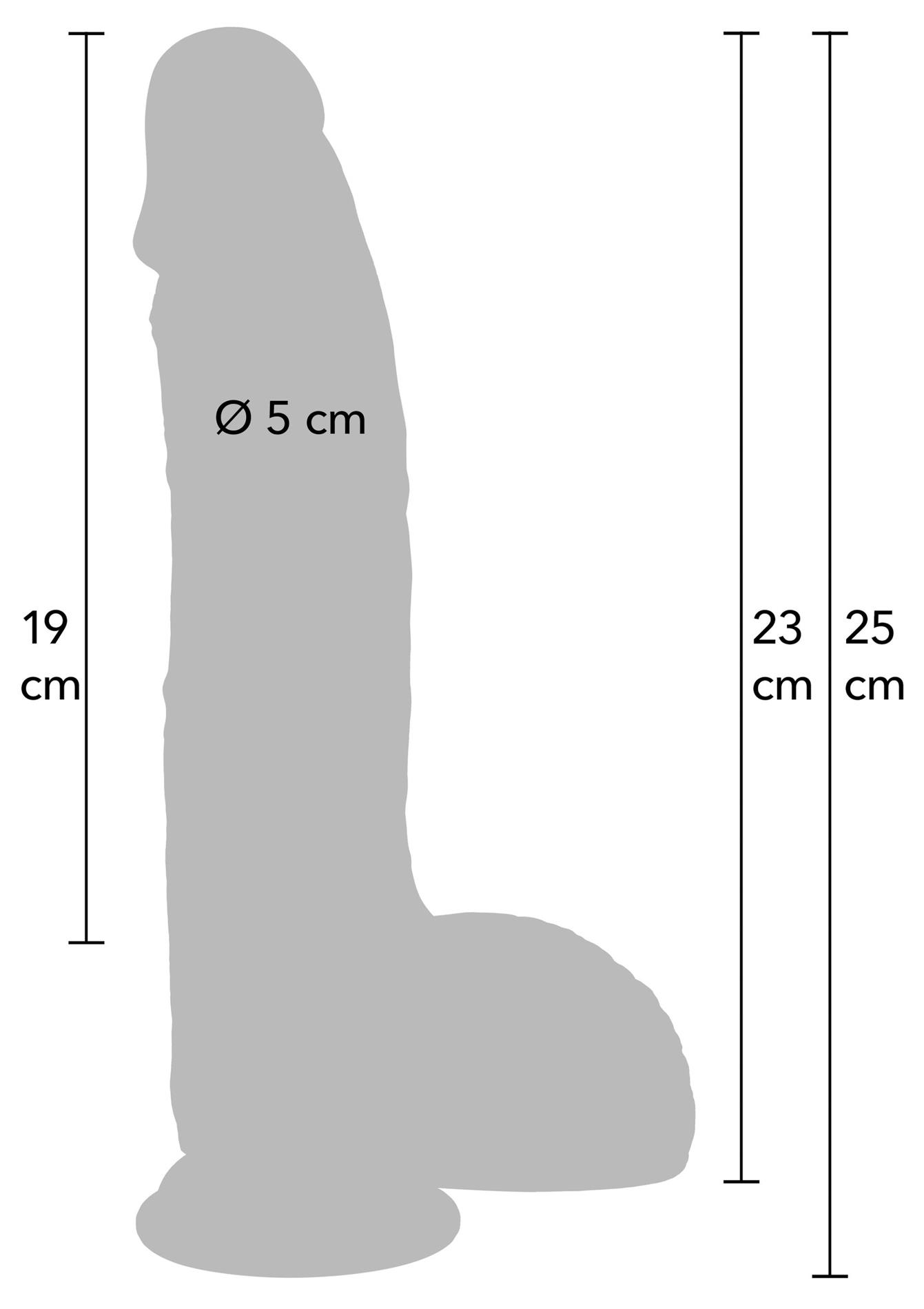 Фаллоимитатор Hidden Desire Realistic Dildo, 23 см (телесный)