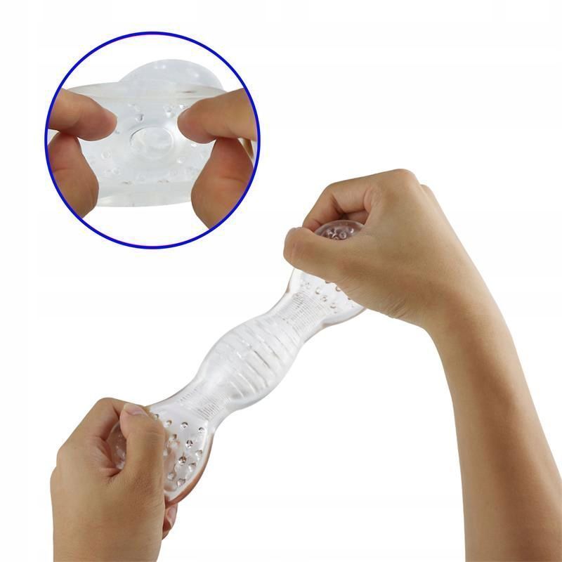 Toro Ultimate Hannx3 Stroker - Masturbator, Przezroczysty, 15 cm, One size