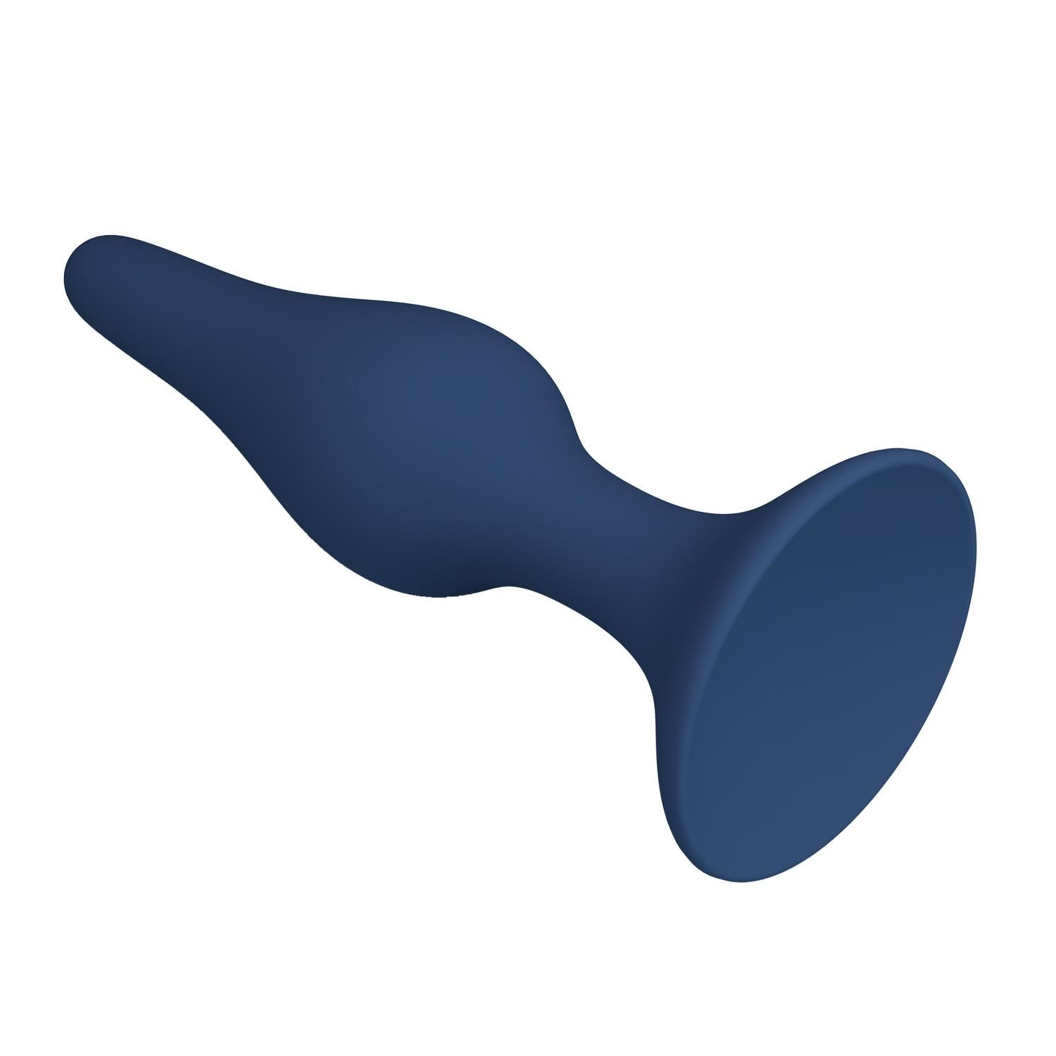 Korek analny MR. Play Slim Anal Plug L, 12,4 cm (niebieski)