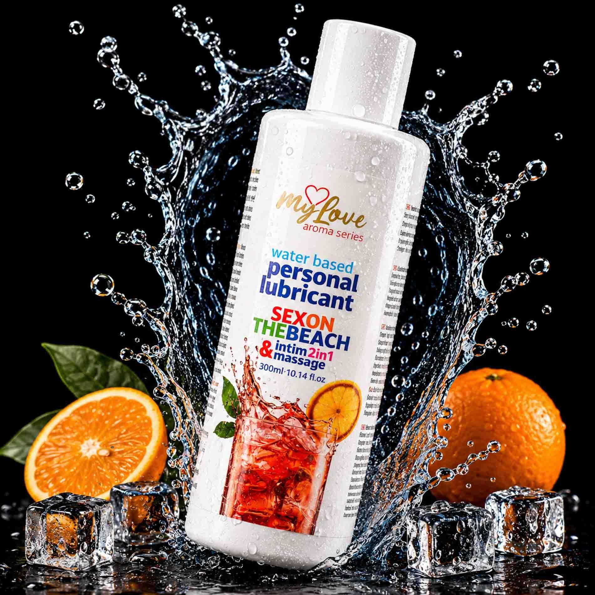 Lubrykant MyLove Aroma Series Intim&Massage 2in1 Sex On The Beach, 300 ml
