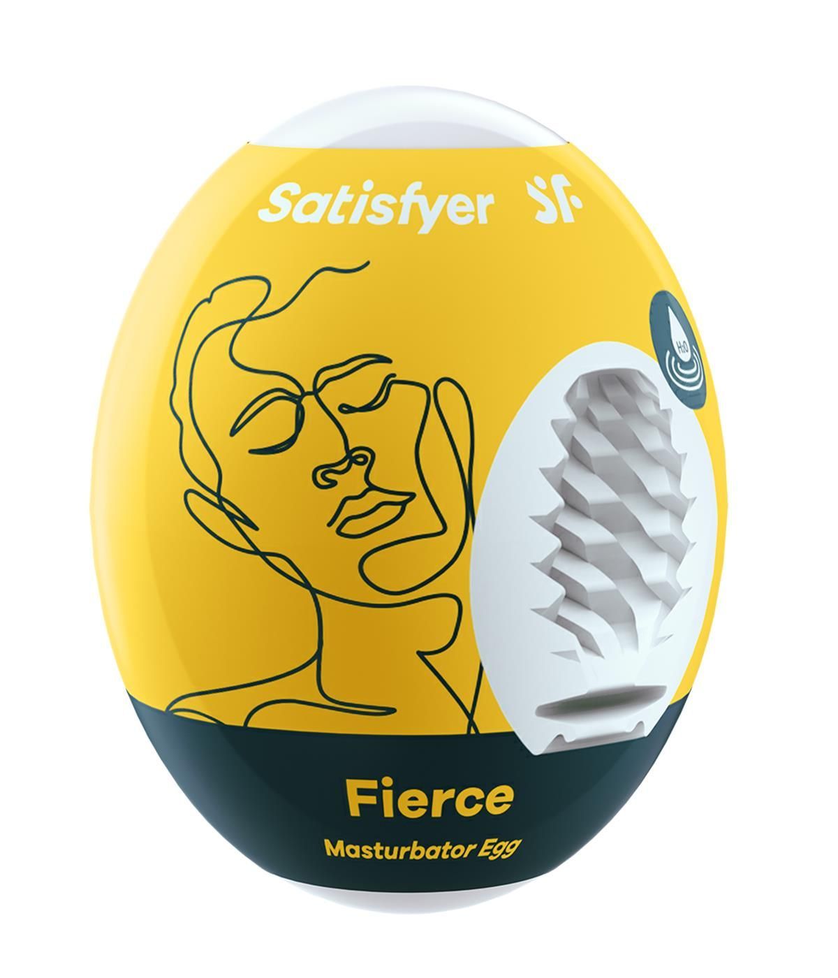 Мастурбатор яйцо Satisfyer Egg Single Fierce (белый)