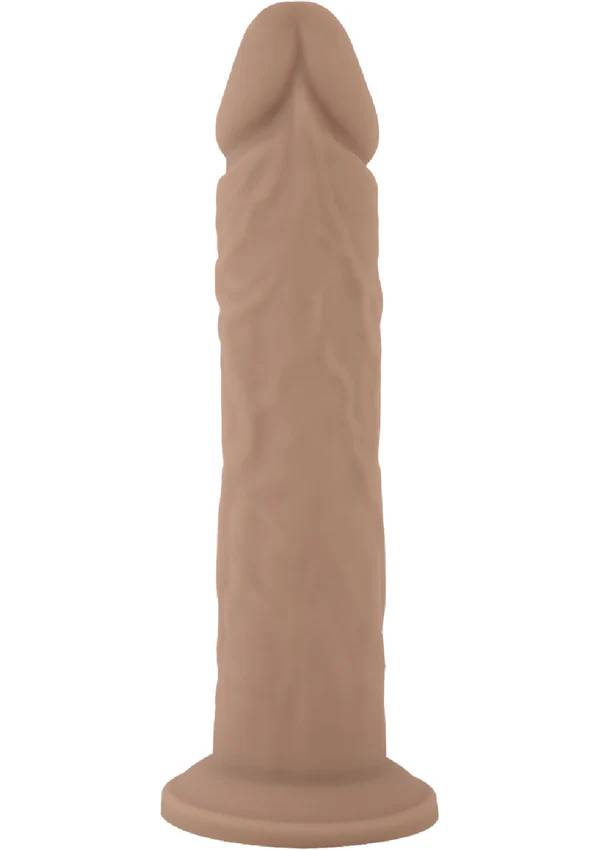 Фаллоимитатор Silexd Realistic Dildo Liquid Silicone 2, 20.6 см (телесный)