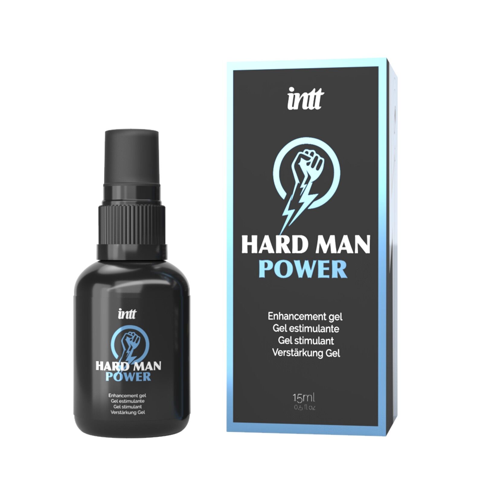 Гель для усиления эрекции Intt Hard Man Power, 15 мл