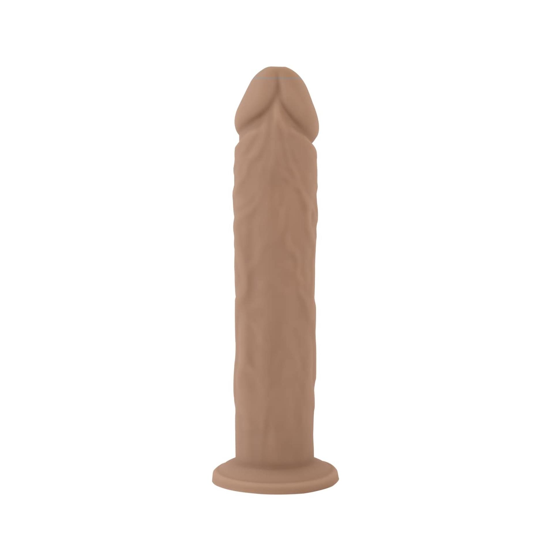 Фаллоимитатор Silexd Liquid Silicone Dildo Model 2 Size 9", 22.9 см (телесный)