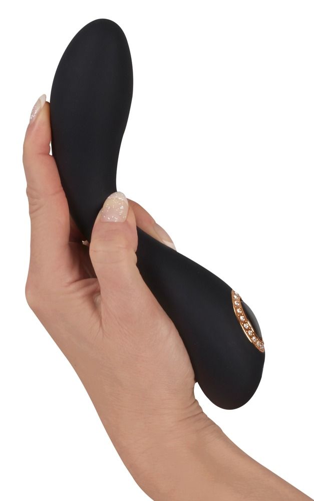 Вибратор для точки G Cleaopatra G-Spot, 19,7 см (черный)