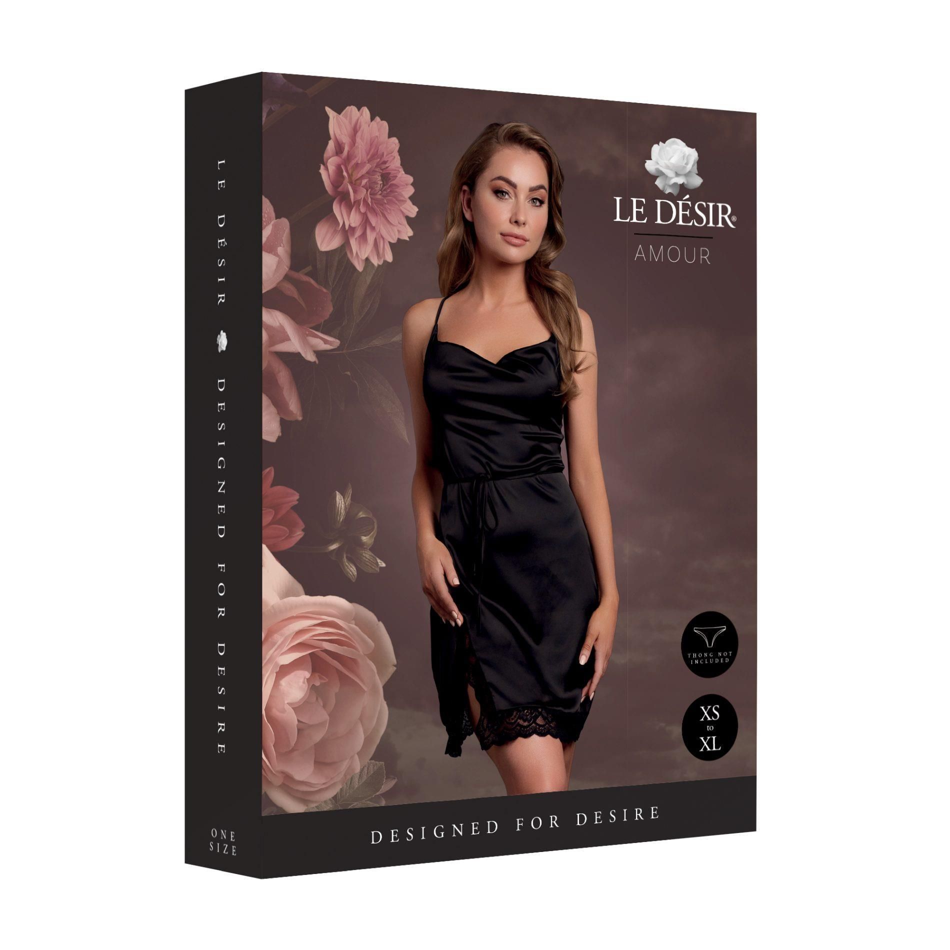 Міні-сукня Le Désir, One Size (чорний)