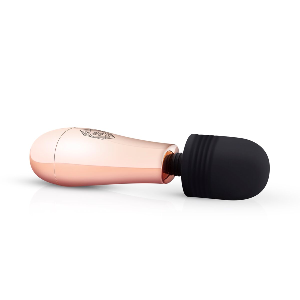 Вибратор Rosy Gold Discreet Wand Mini, 12 см (розовое золото)
