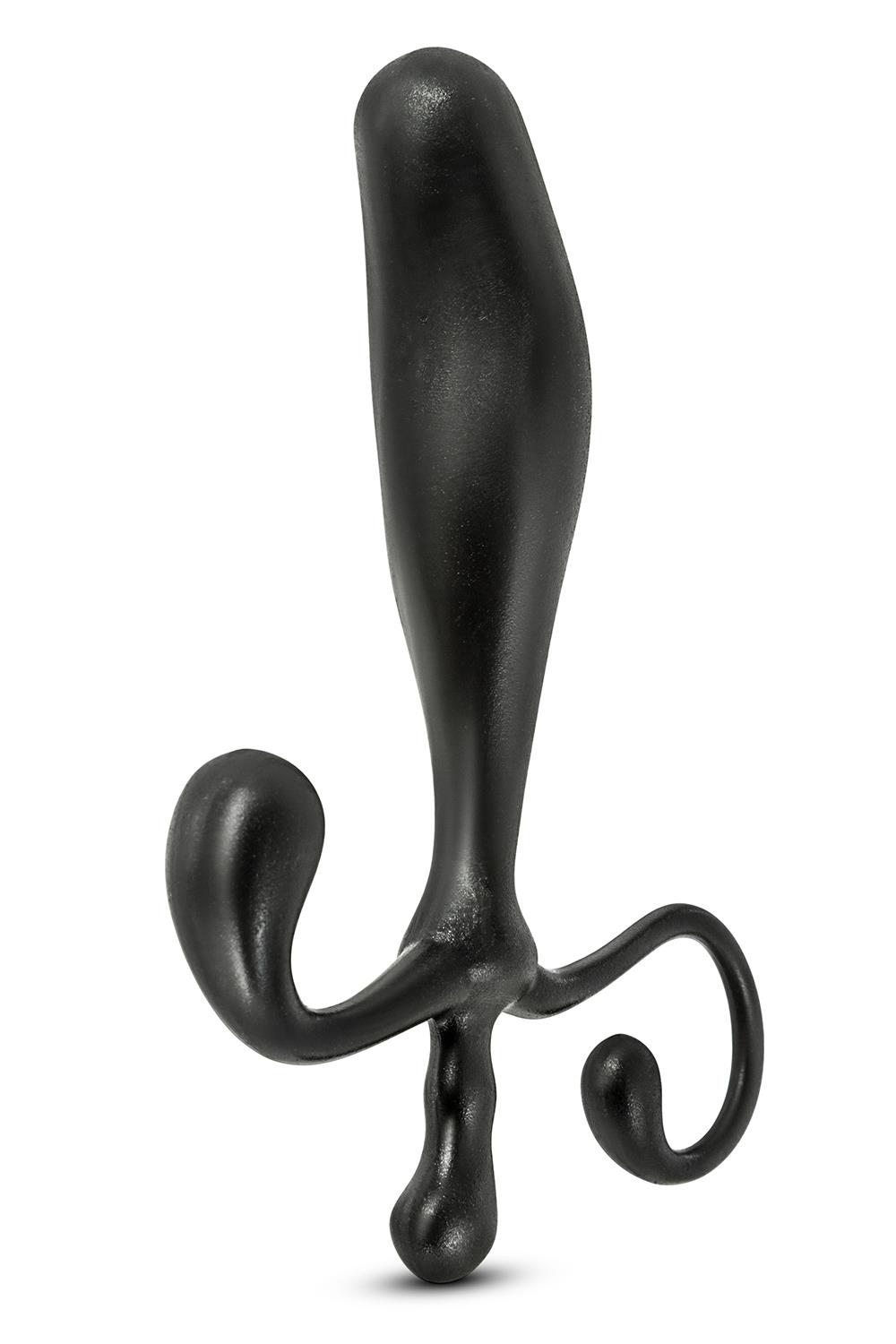 Стимулятор простаты Anal Adventures Prostate Stimulator, 12.7 см (черный)