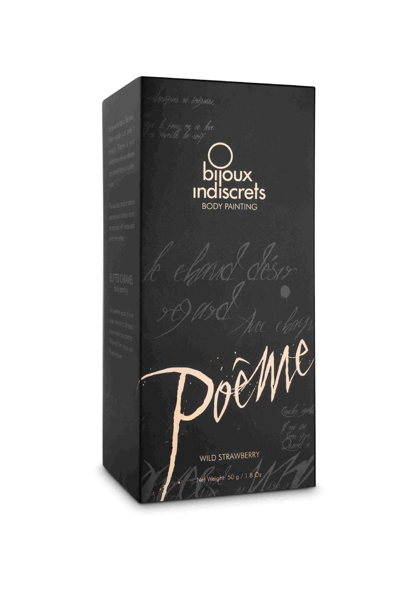 Фарба для тіла Bijoux Indiscrets Poême полуниця, 50 г