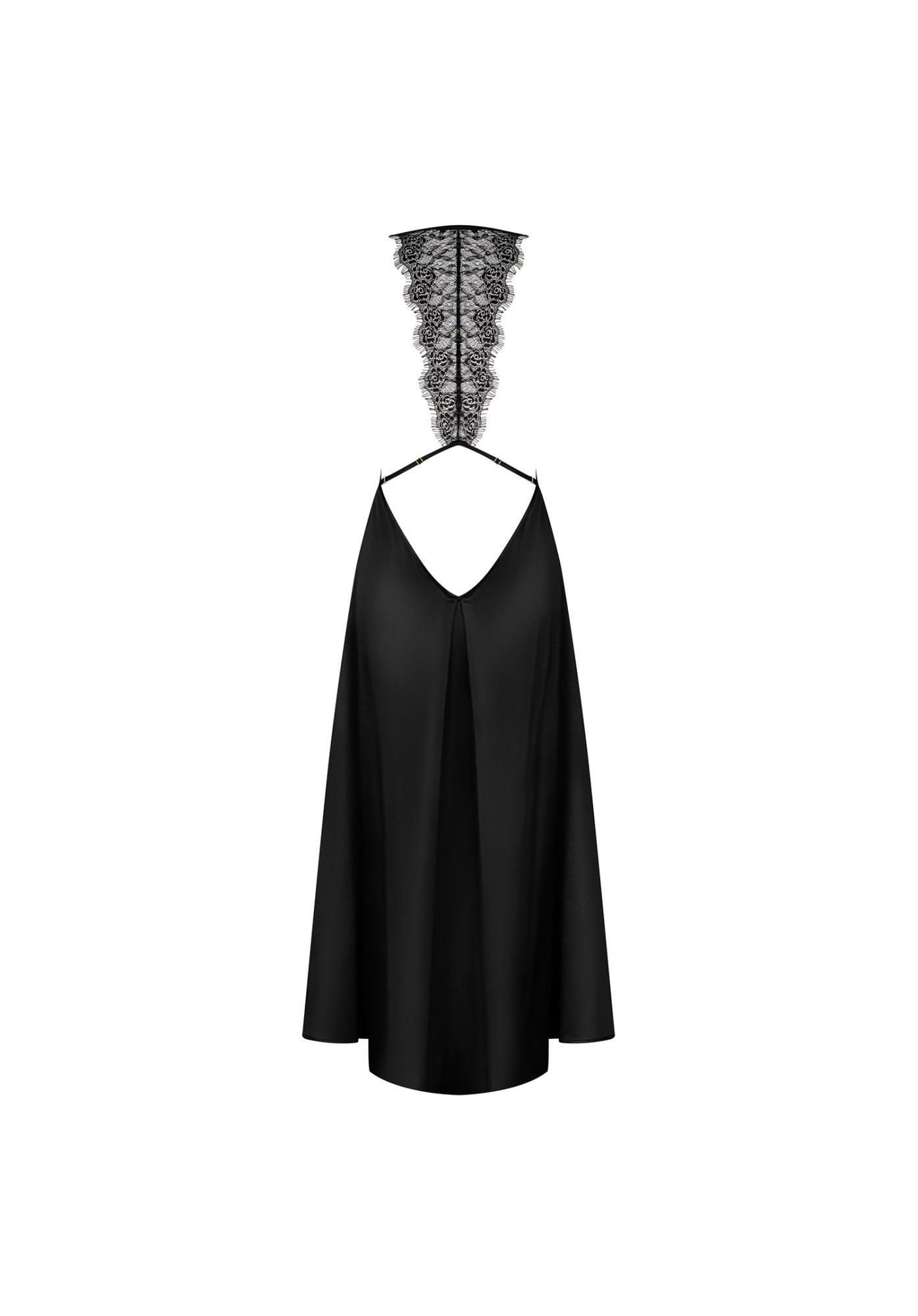 Sukienka Obsessive Agatya, L/XL (czarny)