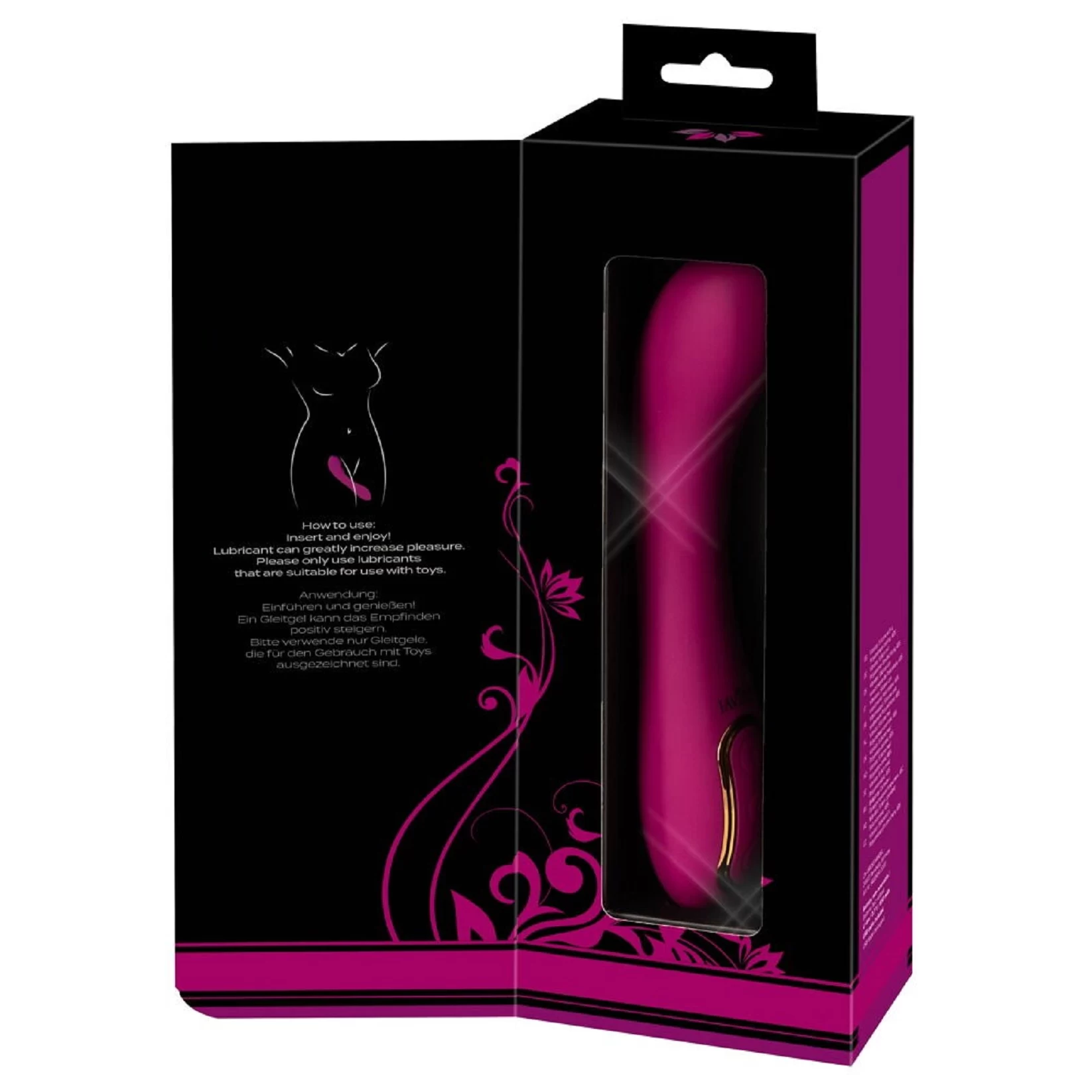 Вибратор Javida Inflatable, 21.1 см (фуксия)