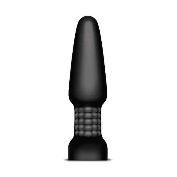 Korek analny B-Vibe Rimming Plug 2, 15 cm (czarny)