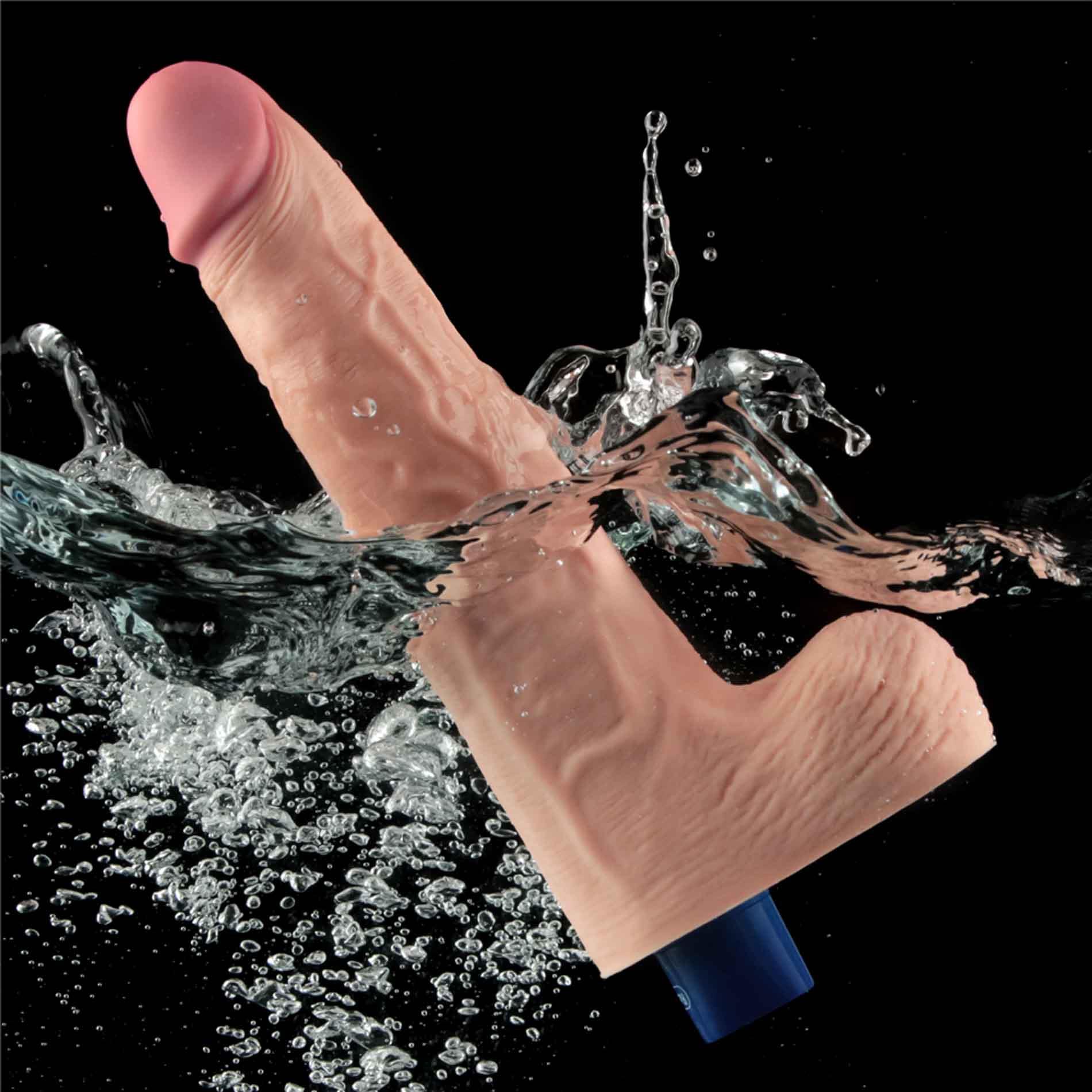 Вибратор Lovetoy Real Softee 10", 25.5 см (телесный)