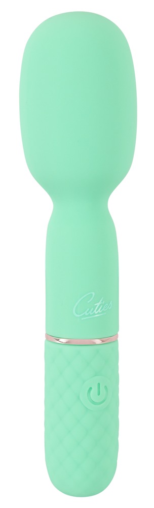 Вибратор Cuties Mini Wand 5.Gen, 13.4 см (зеленый)