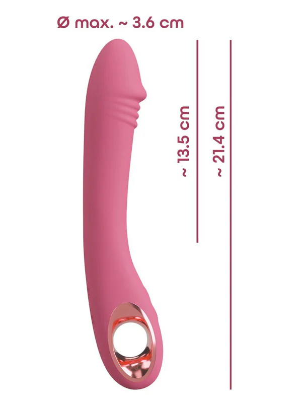 Вибратор You2Toys Slim G-Spot Rose, 21.4 см (розовый)