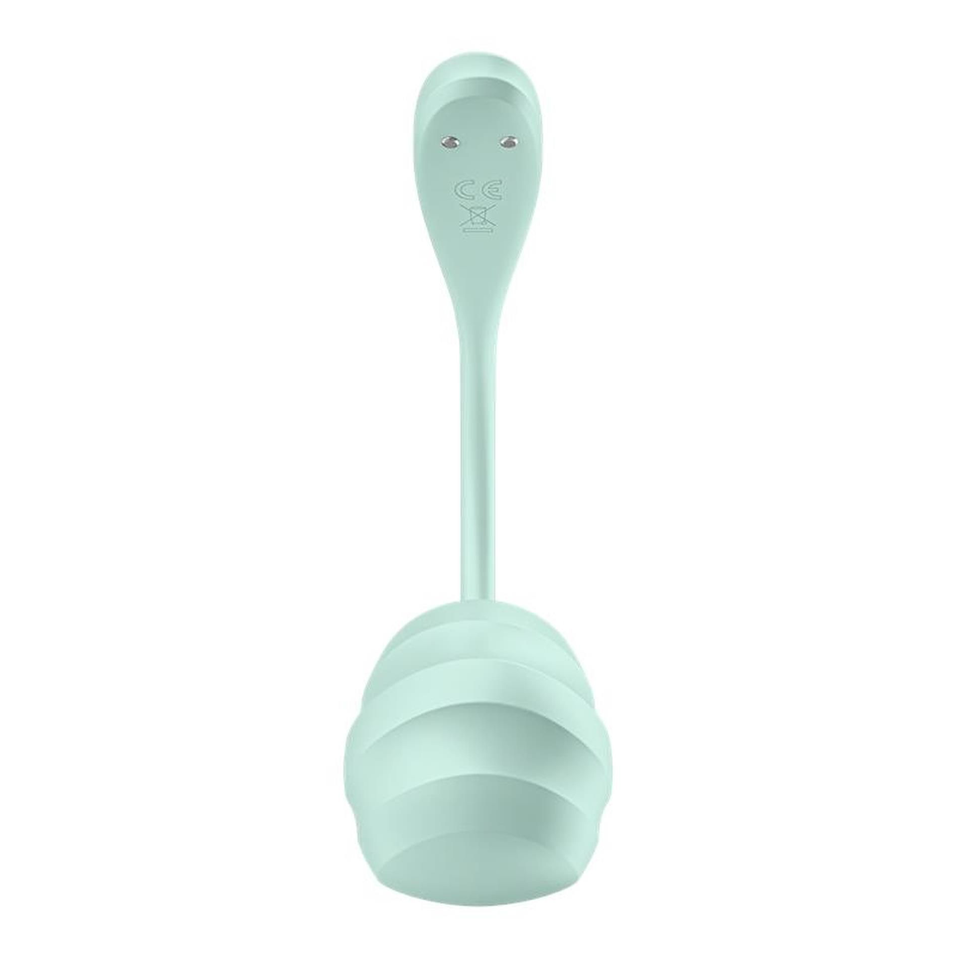 Виброяйцо Satisfyer Smooth Petal (мятный)