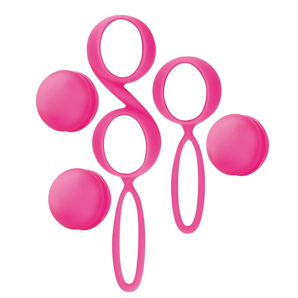 YOBA Kegel Balls Pink - Kulki gejszy, Różowy, 13 cm