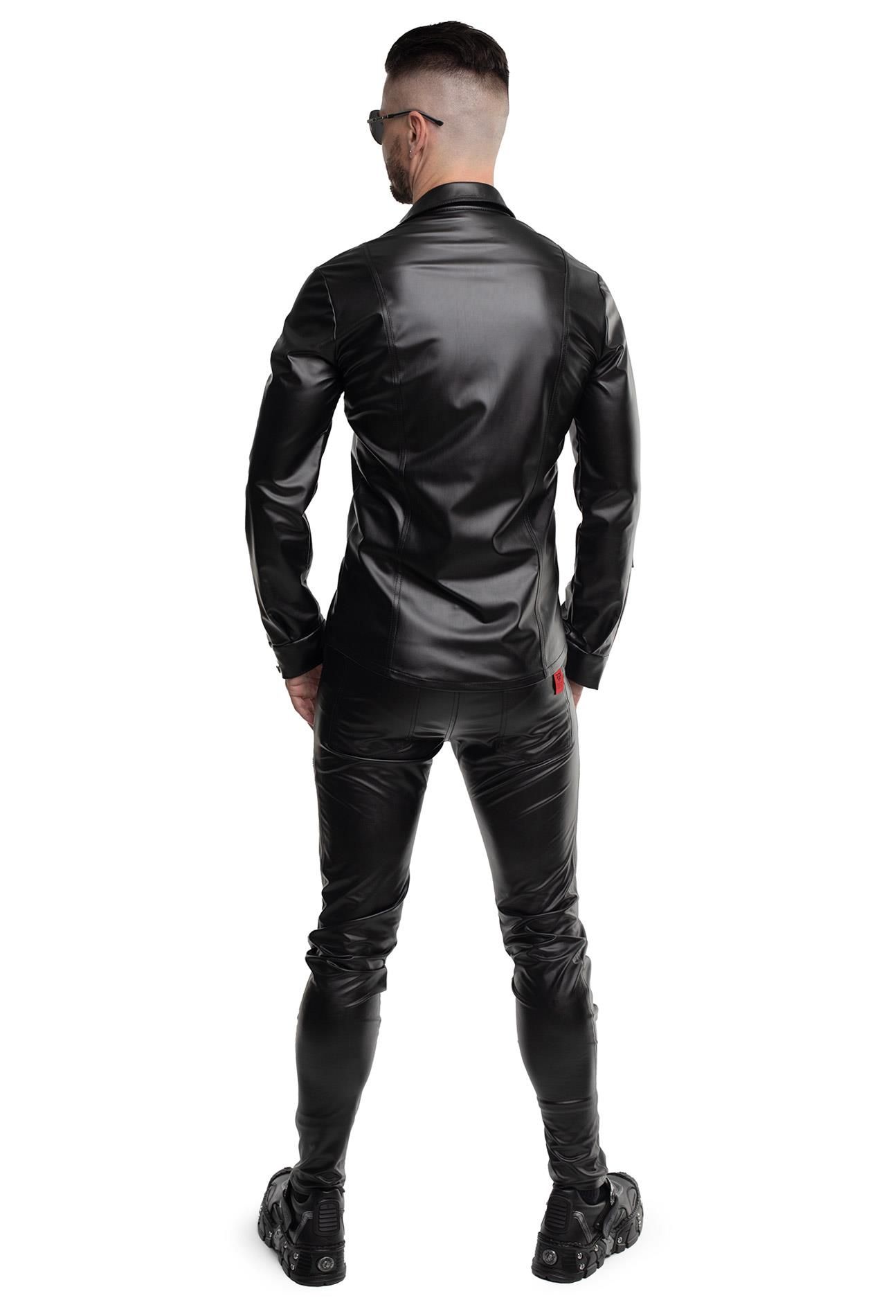 Koszula Regnes Fetish Planet RMPasquale001, XL (czarny)