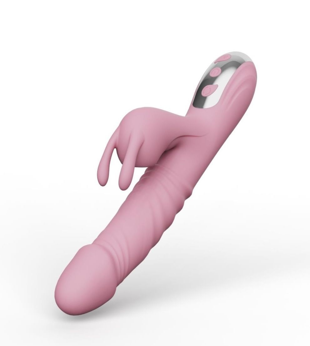 Wibrator królik B - Series Lyla Sunny, 21 cm (różowy)