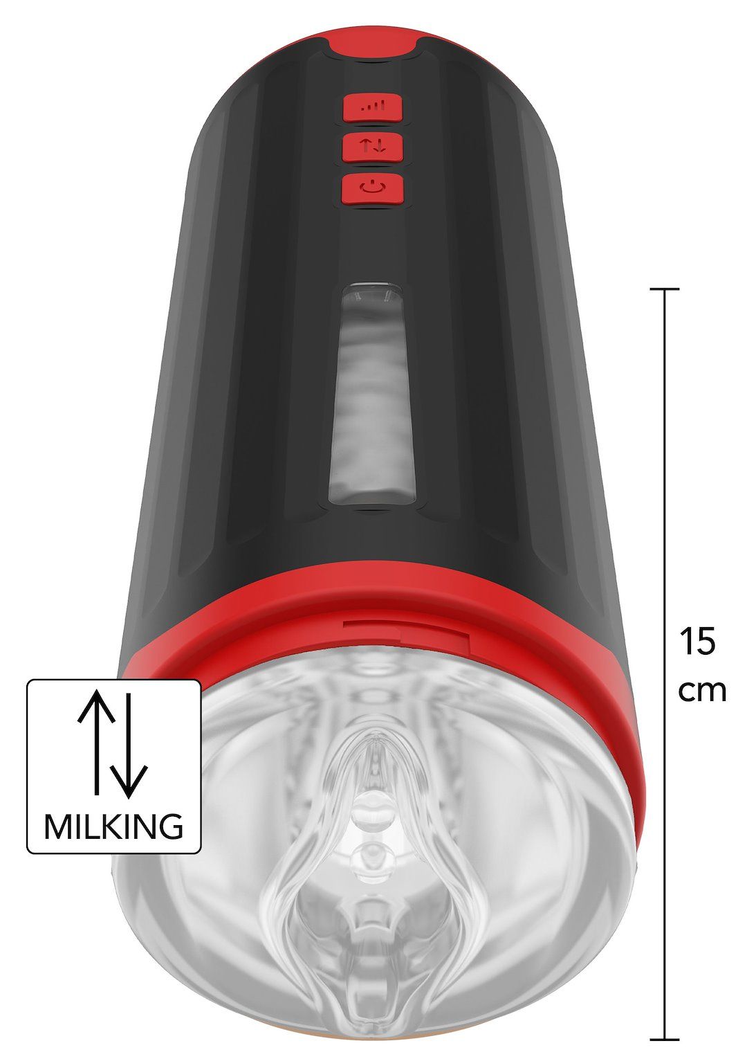 Автоматичний мастурбатор Hidden Desire Milking Master (чорний)