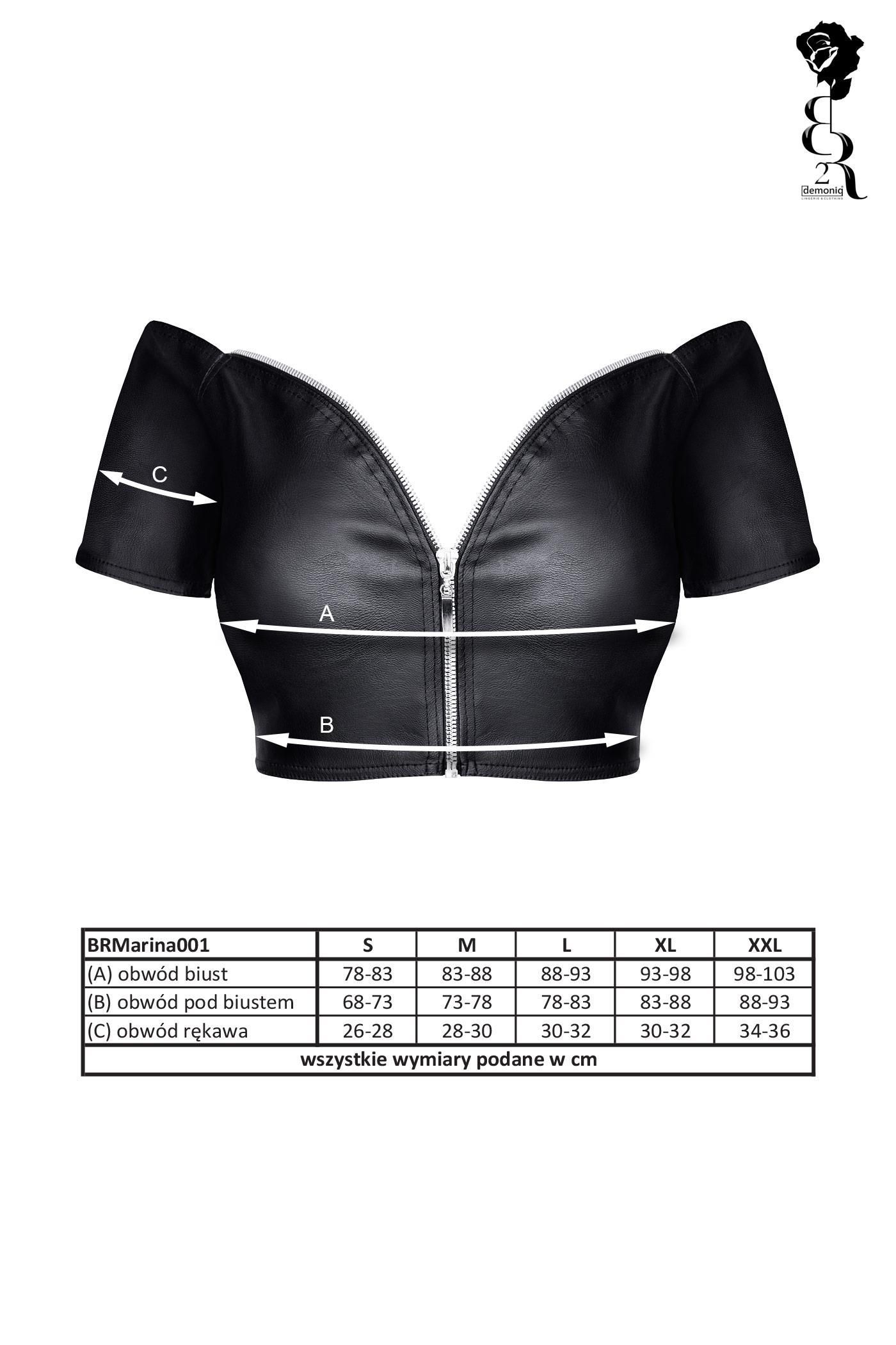 Top Demoniq BRMARINA001, M (czarny)