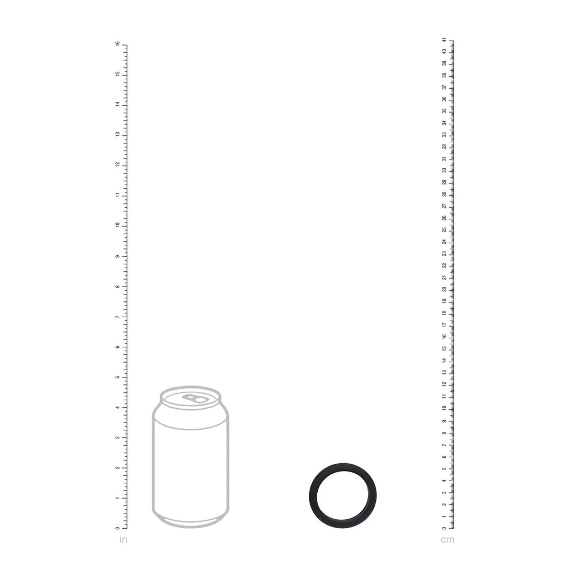 Эрекционное кольцо Levelz Wide O Silicone Cockring L, 4.2 см