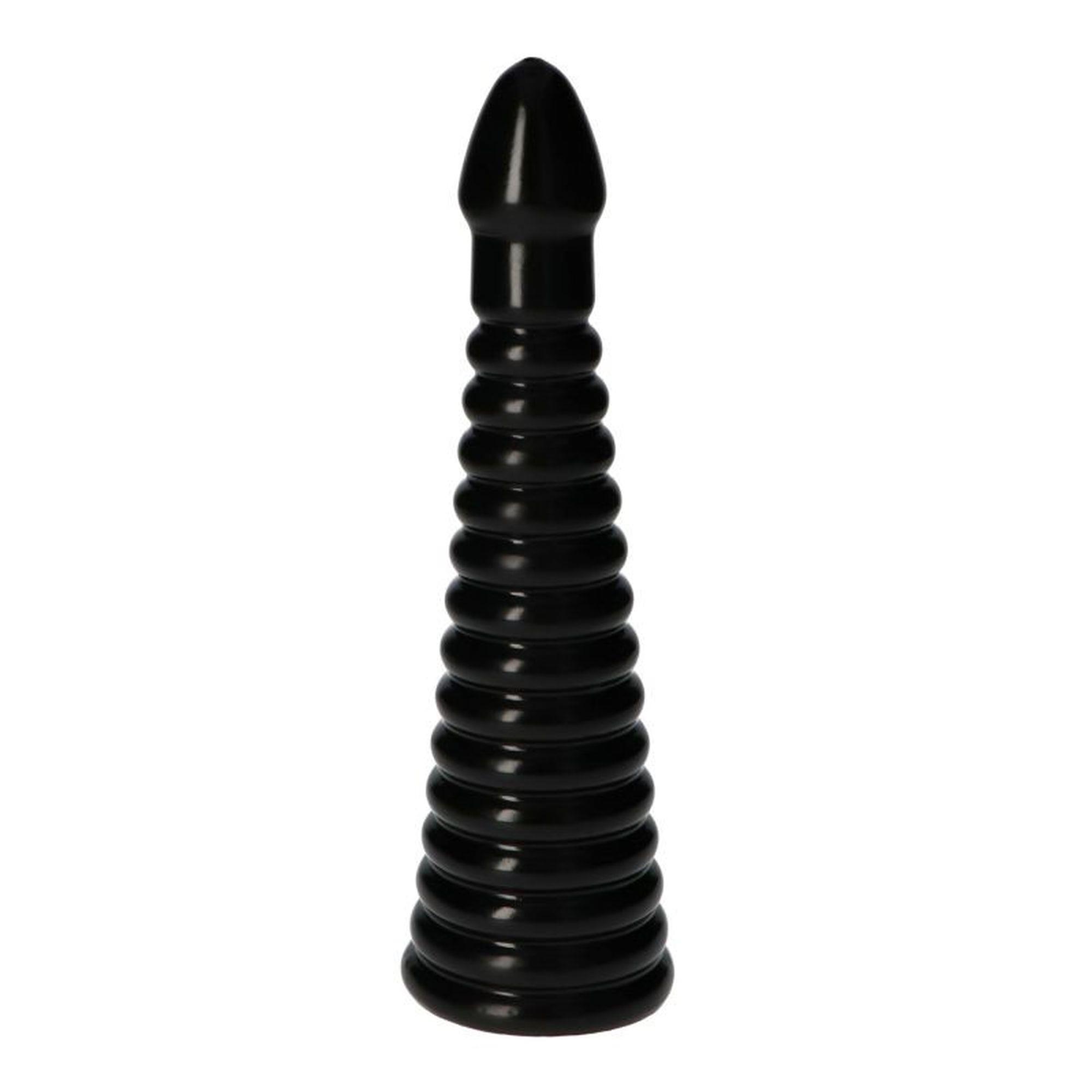 Korek analny Toyz4lovers Plug-Italian Cock 10", 26 cm (czarny)