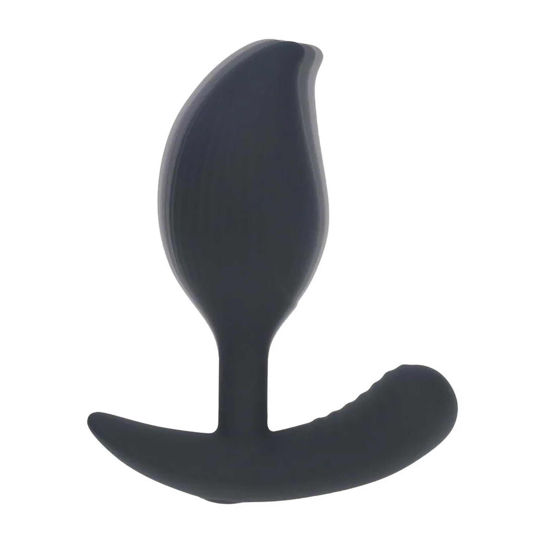 Анальна пробка Levelz Remote Control Vibrating Liquid, 10.6 см (чорний)