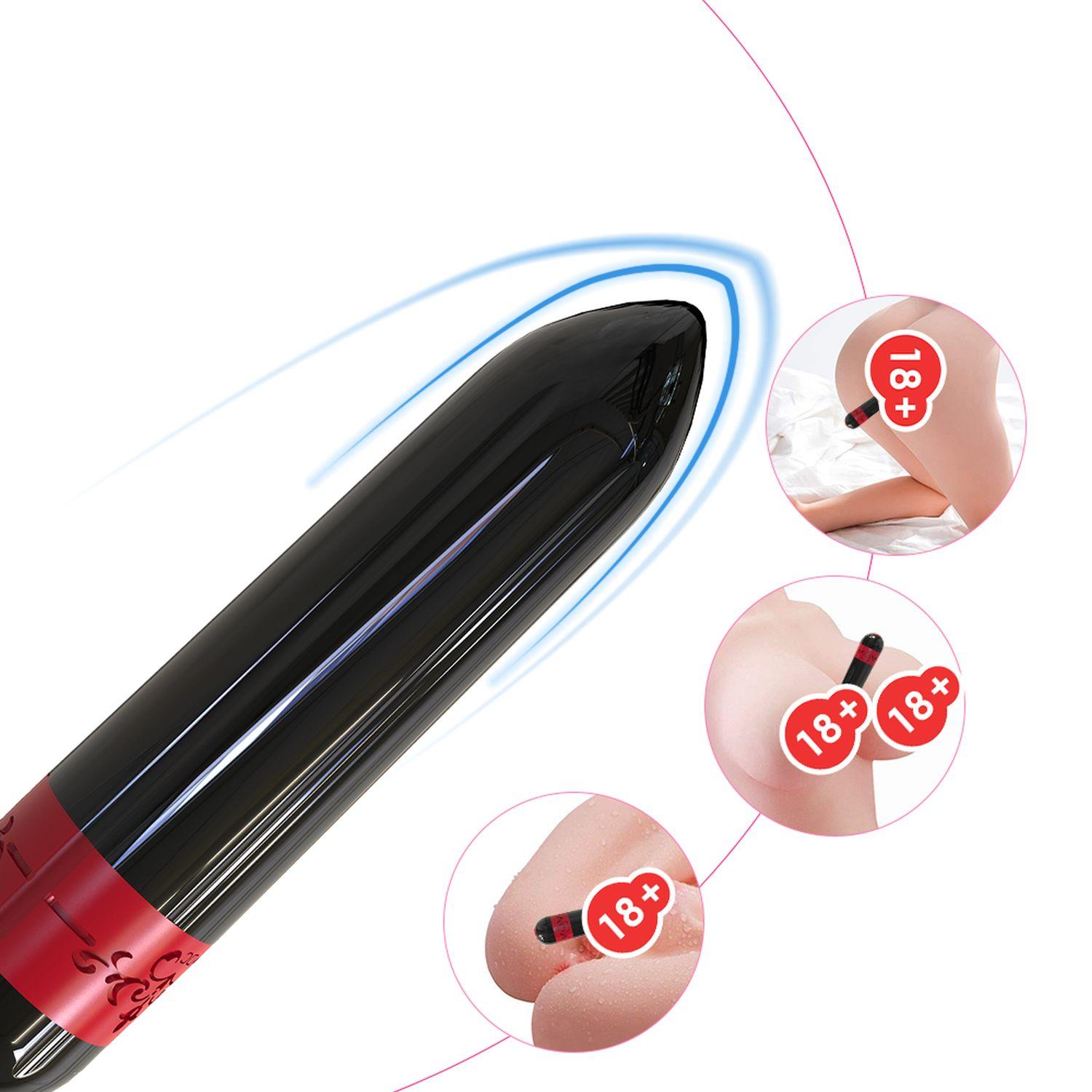 Вибратор Boss Series Rocket, 9.1 см (черный)