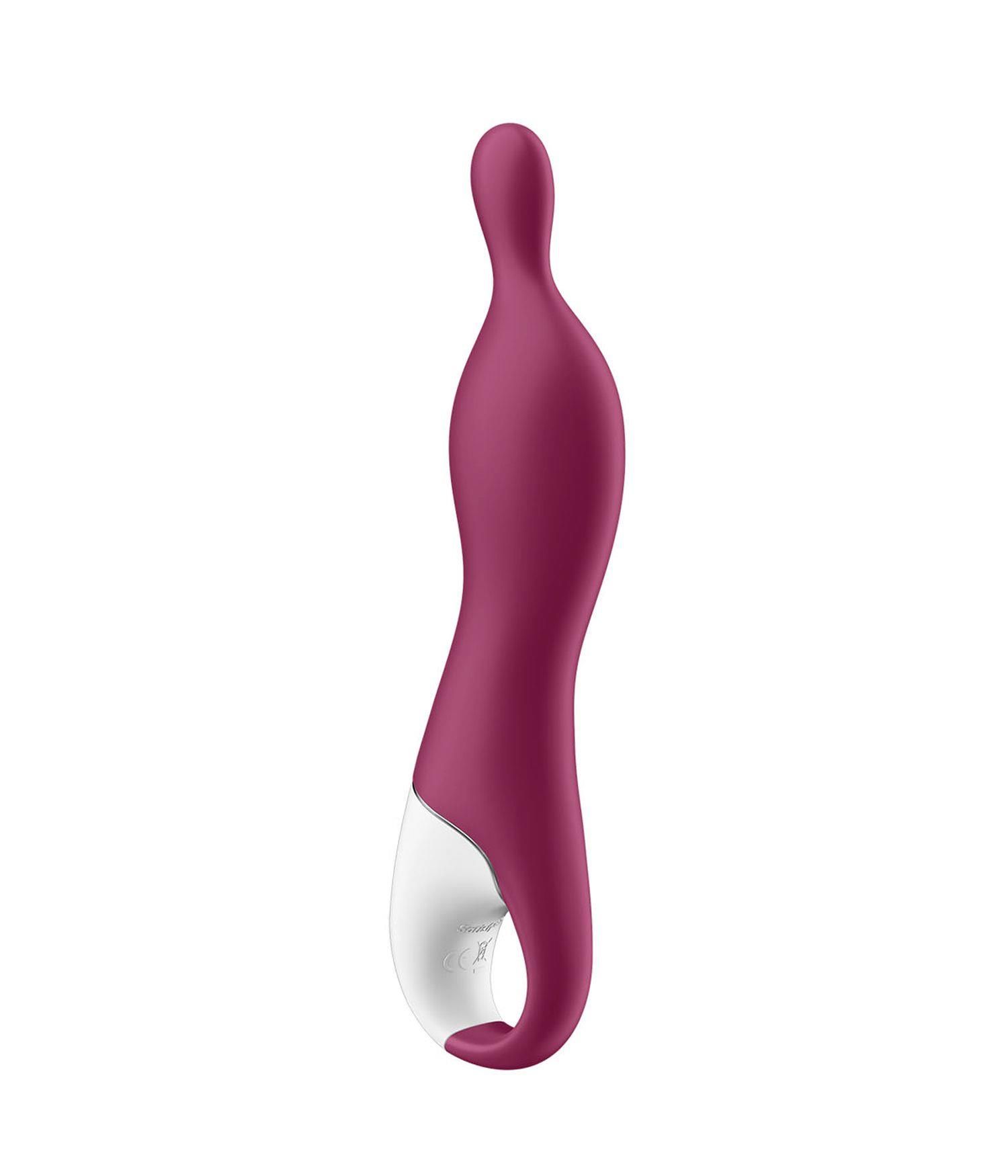 Вибратор Satisfyer A-Mazing 1, 21,7 см (бордовый)