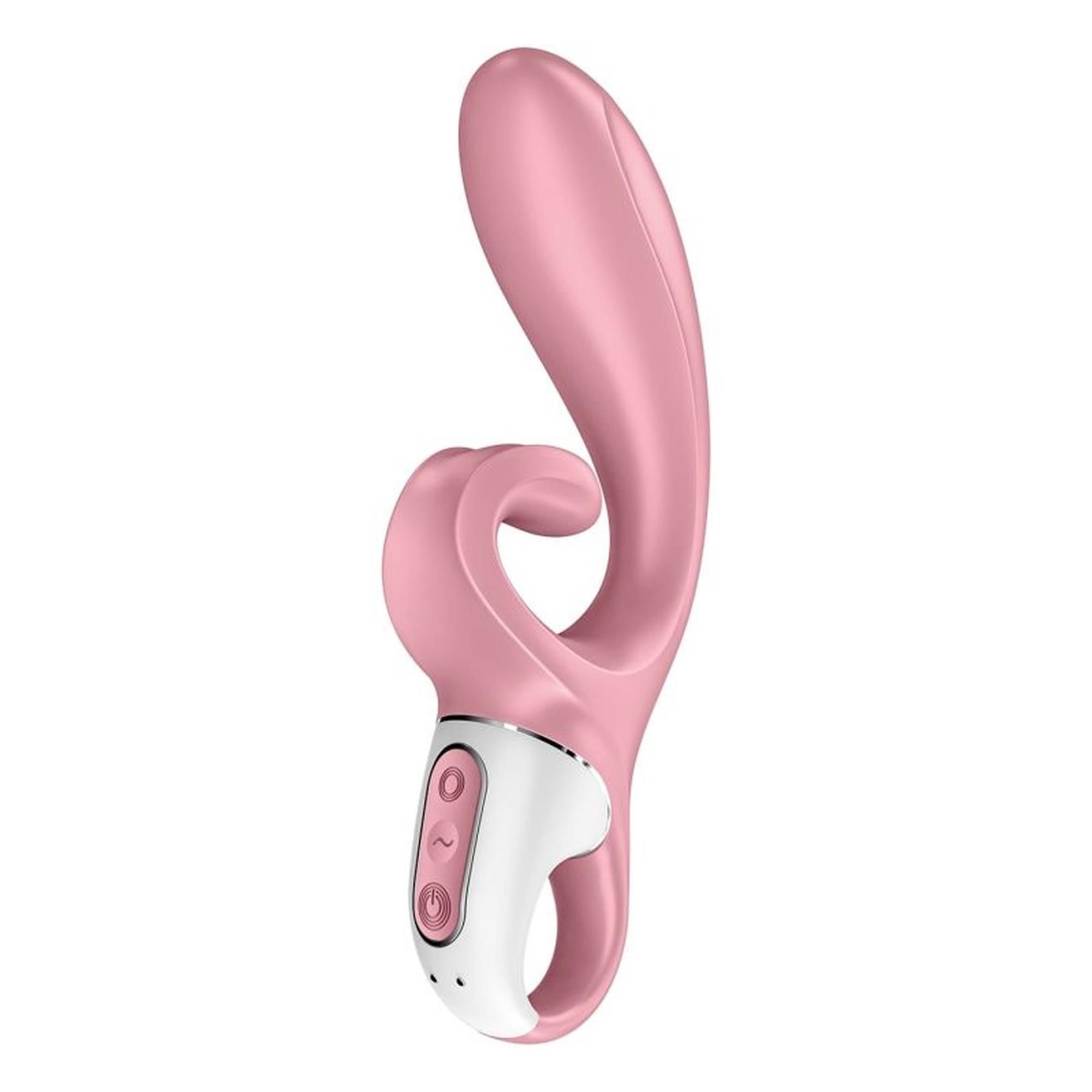 Вибратор Satisfyer Hug Me Connect App, 21 см (розовый)