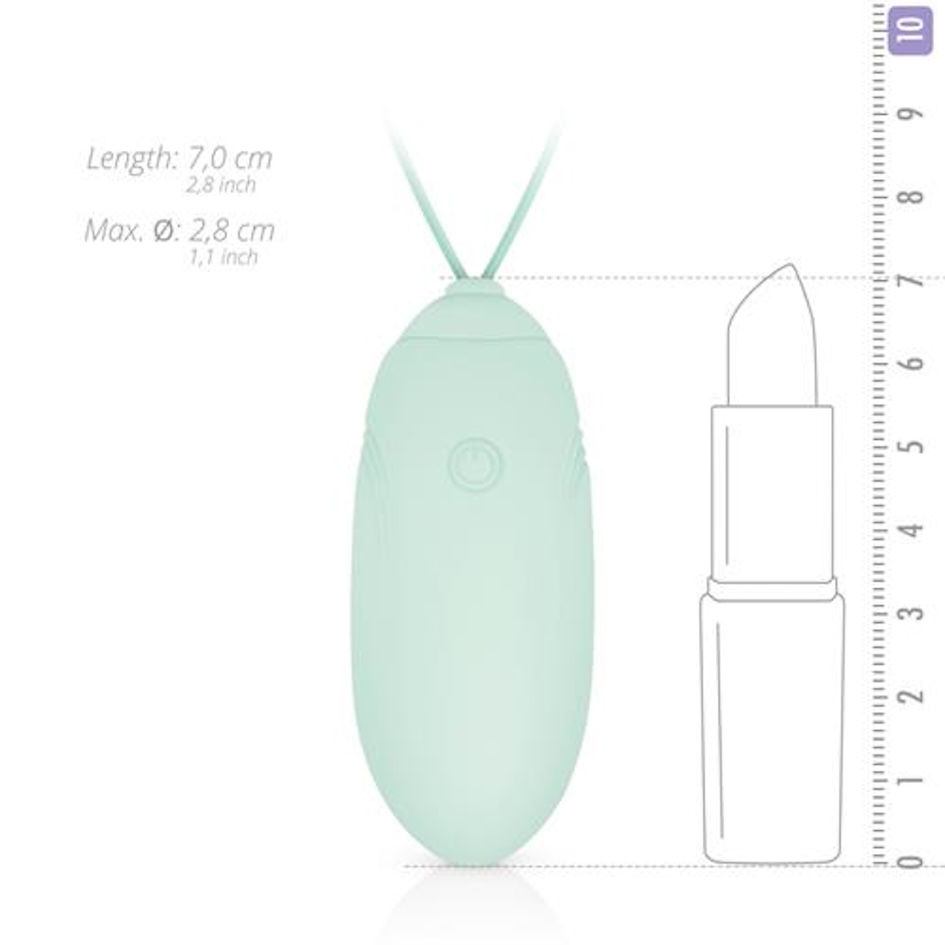 Виброяйцо Luv Egg, 16 см (зеленый)