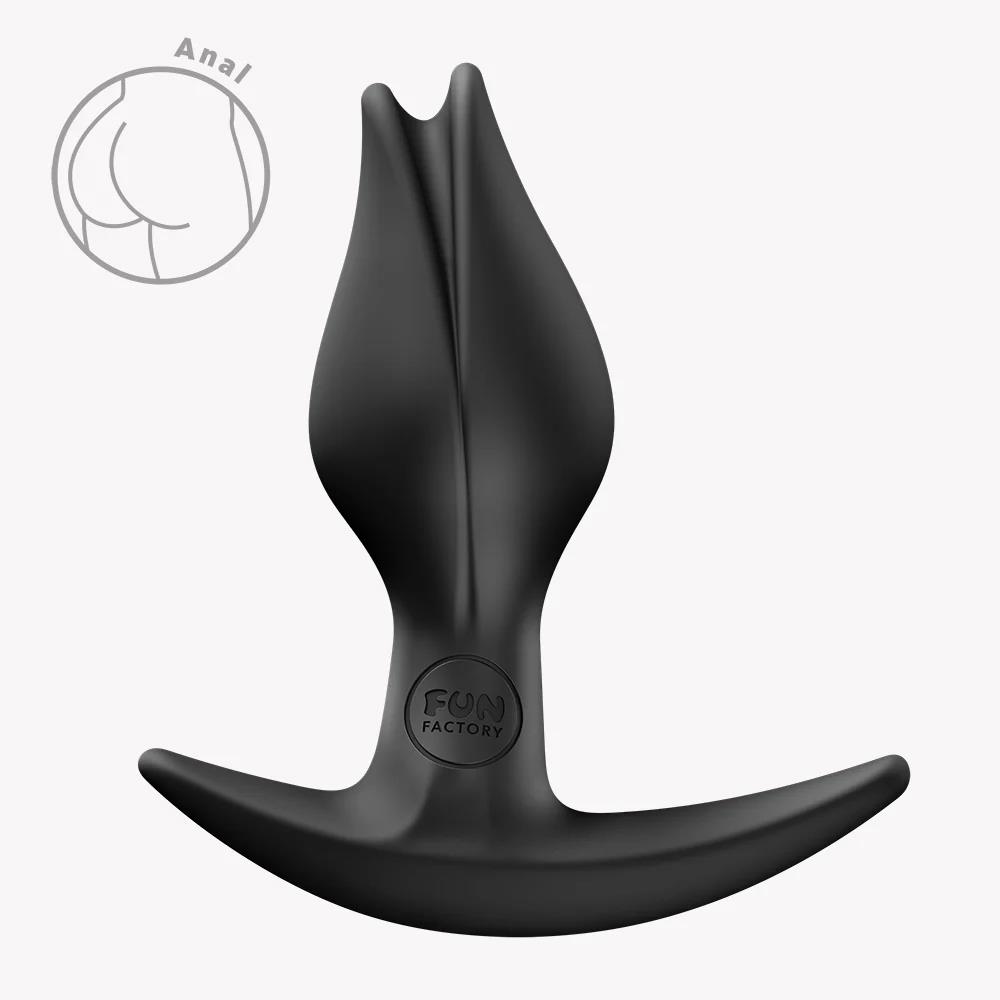 Анальна пробка Fun Factory Bootie Fem, 8.5 см (чорний)