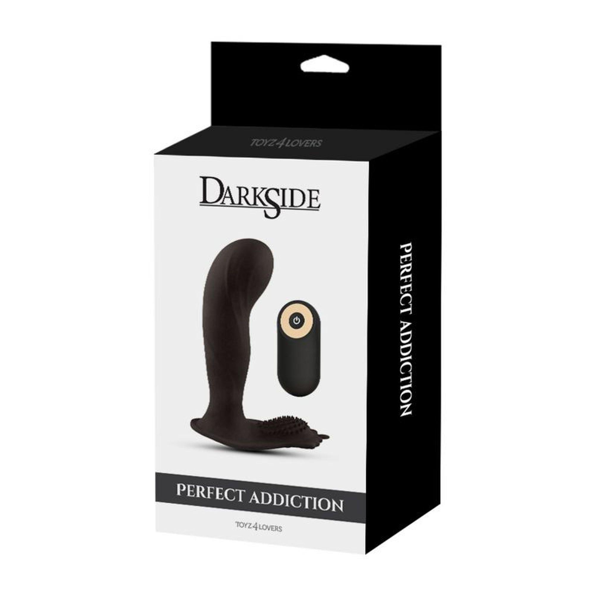 Toyz4lovers Anale Stimolatore prostatico e punto L - Stymulator prostaty, Czarny, 12 cm