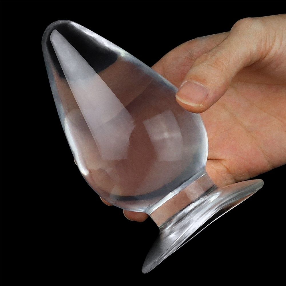 Lovetoy Flawless Clear Anal Plug - Korek analny, Przezroczysty, 11.5 cm