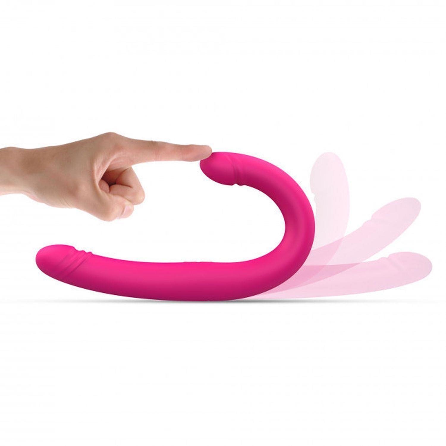 Вибратор Dorcel Orgasmic Double Do, 42 см (розовый)