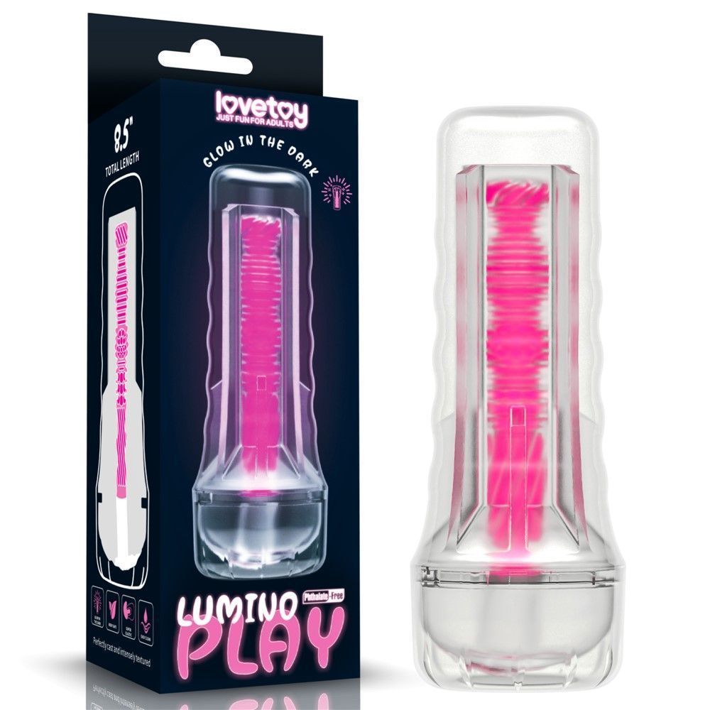 Мастурбатор Lumino Play Masturbator 8.5" (розовый)