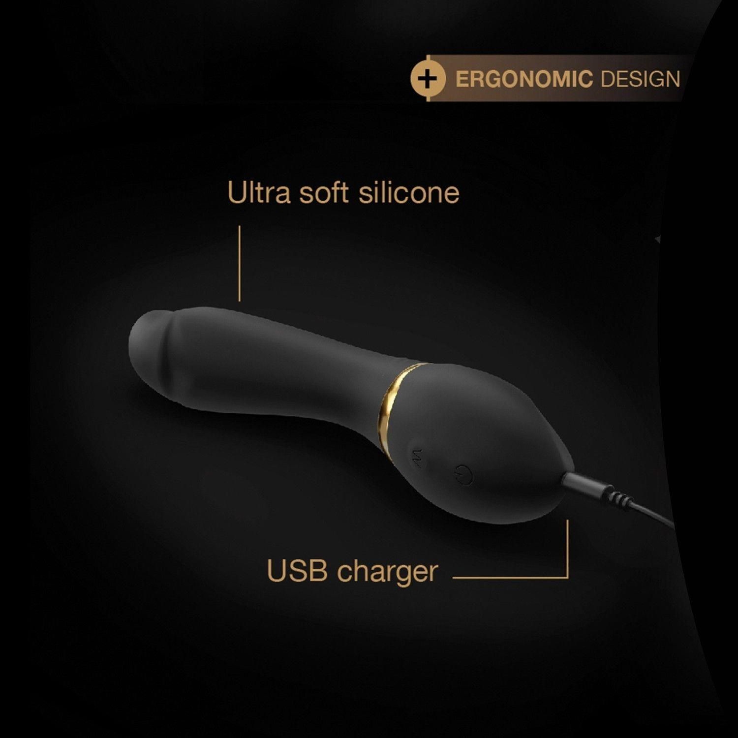 Wibrator Dorcel Tender Spot, 20,5 cm (czarny)