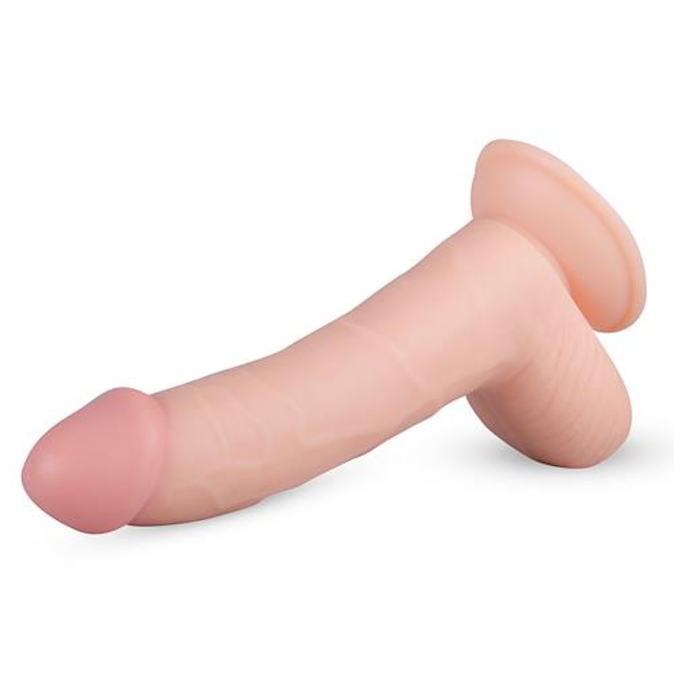 Фаллоимитатор EasyToys Cliff Realistic Dildo, 22 см (телесный)