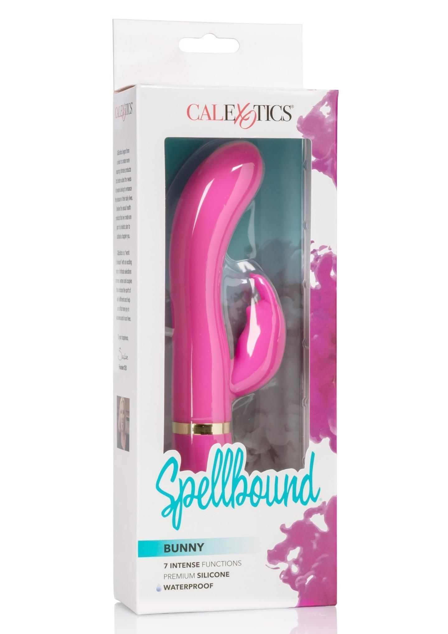 Вибратор-кролик California Spellbound Bunny, 19 см (розовый)