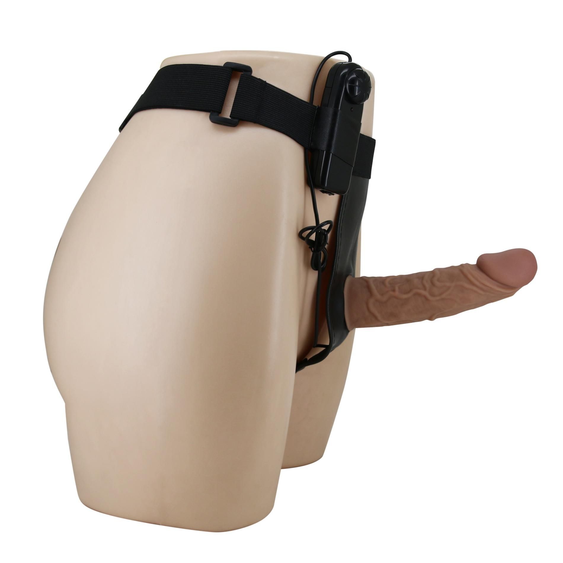 Страпон Pretty Love Harness Briefs Draven 6,8'', 17.5 см (телесный)