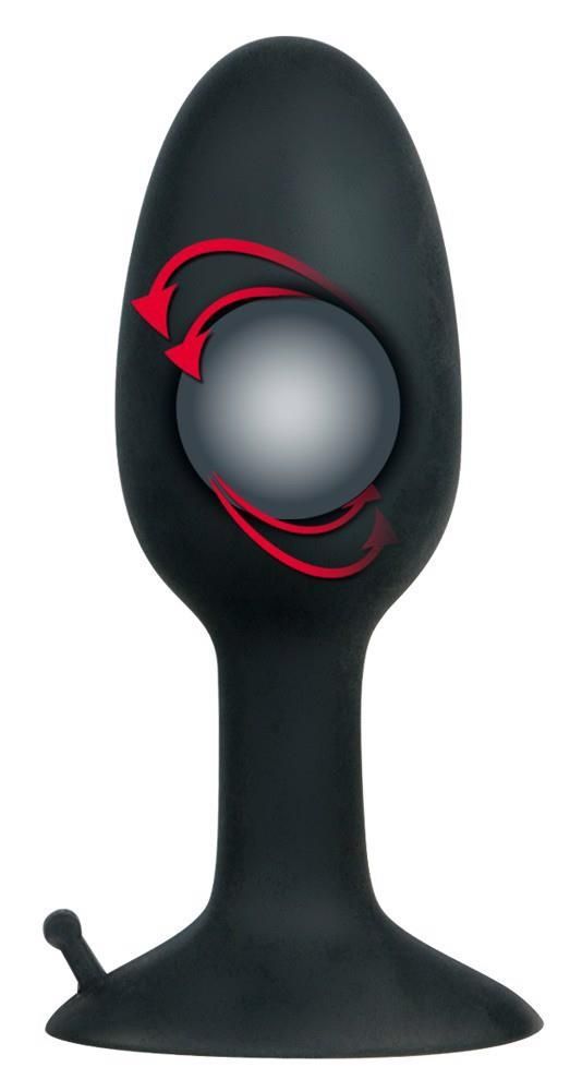 Korek analny Orion Backdoor Friend Small, 9 cm (czarny)