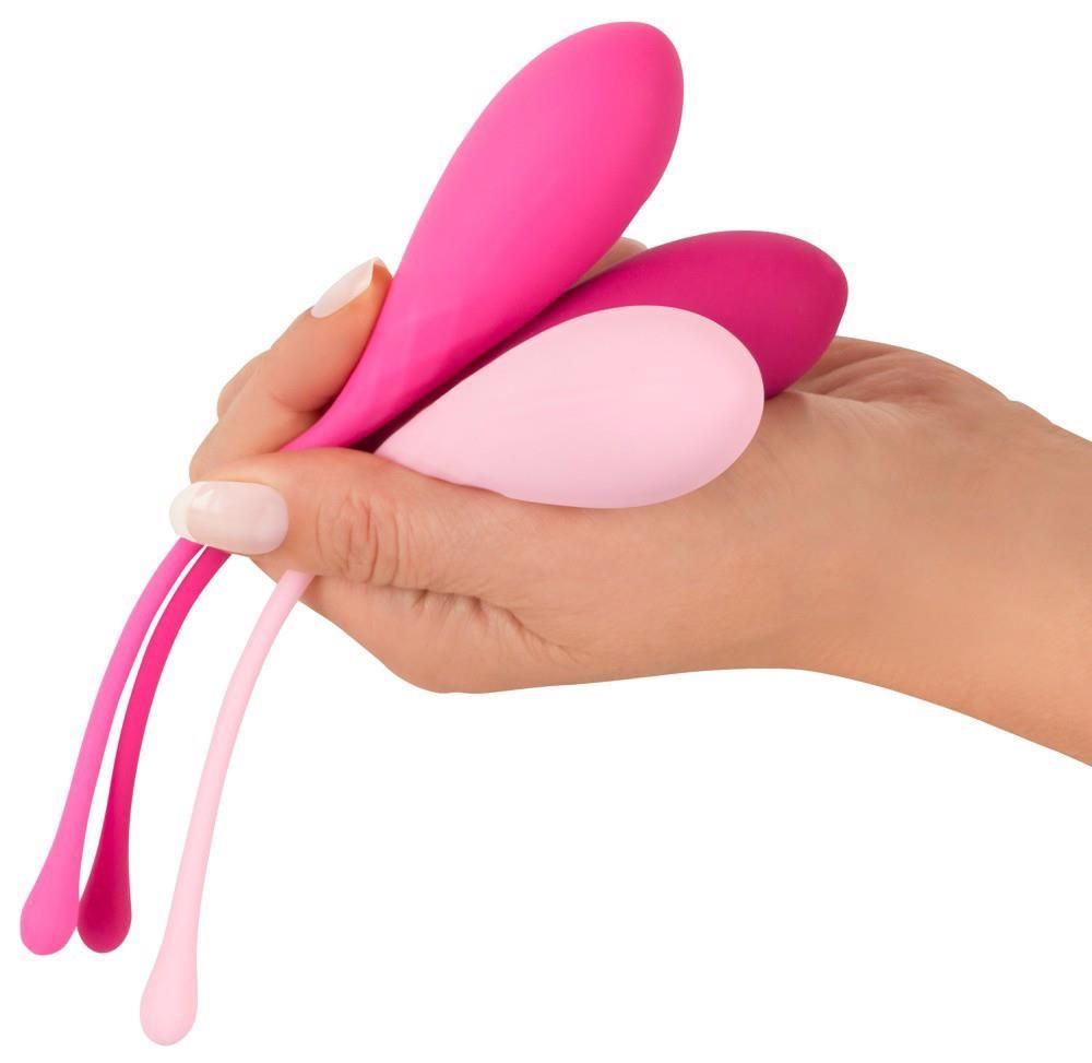 Вагинальные шарики Sweet Smile 3 Kegel Training Balls, 3 шт (мульти)
