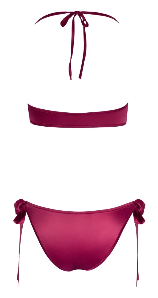 Комплект Cottelli Lingerie Bra and Briefs, L/XL (красный)