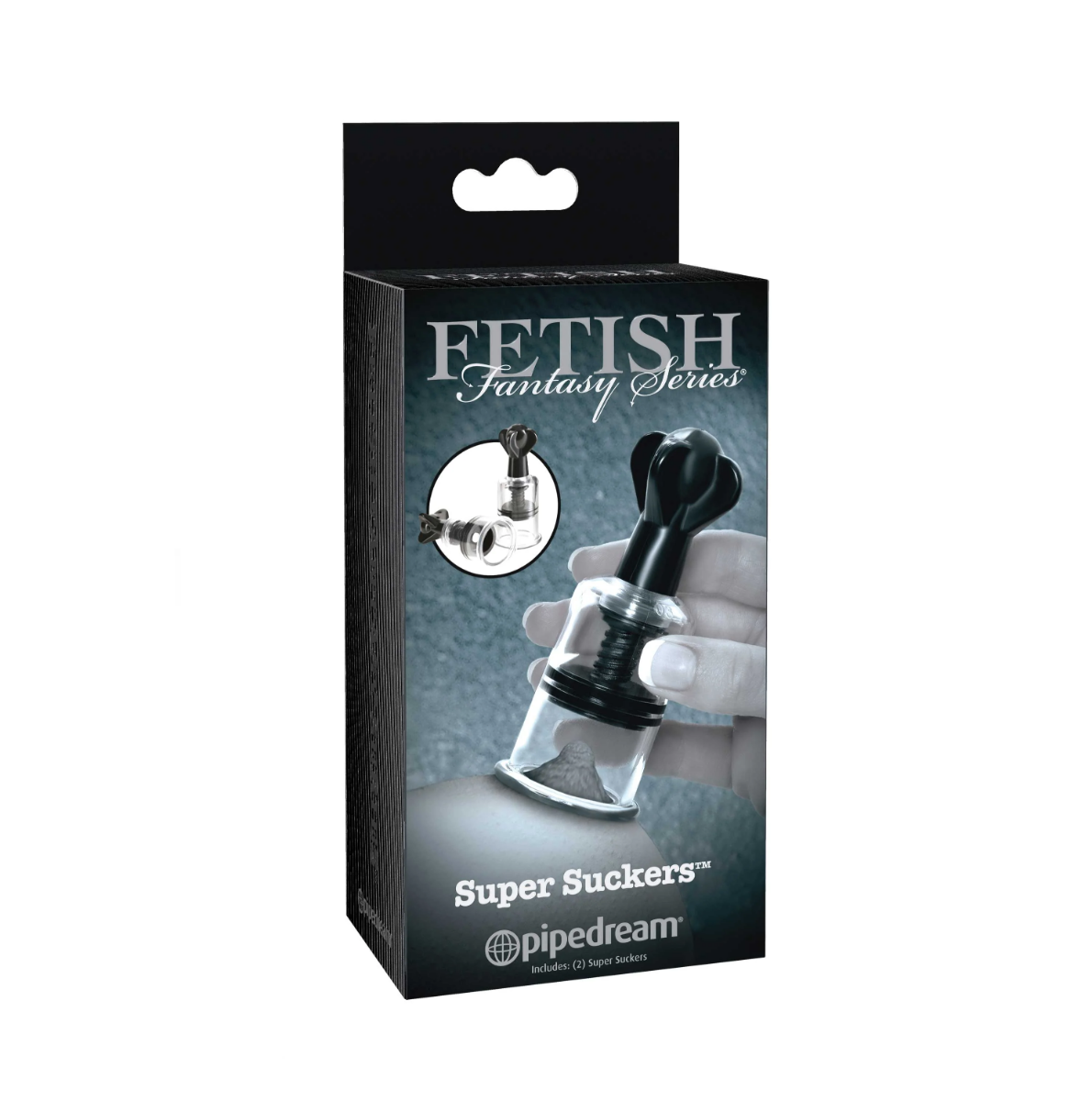 Вакуумные стимуляторы Fetish Fantasy Series Super Suckers, 10.2 см (прозрачный)